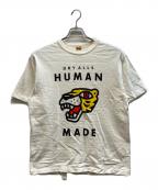 HUMAN MADEヒューマンメイド）の古着「プリントTシャツ」｜ホワイト