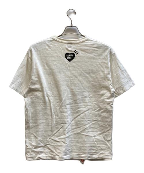 HUMAN MADE（ヒューマンメイド）HUMAN MADE (ヒューマンメイド) プリントTシャツ ホワイト サイズ:Lの古着・服飾アイテム