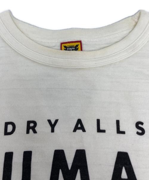HUMAN MADE（ヒューマンメイド）HUMAN MADE (ヒューマンメイド) プリントTシャツ ホワイト サイズ:Lの古着・服飾アイテム