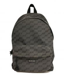 BALENCIAGA（バレンシアガ）の古着「BBロゴ バックパック」｜グレー