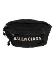 BALENCIAGA（バレンシアガ）の古着「ウエストポーチ」｜ブラック