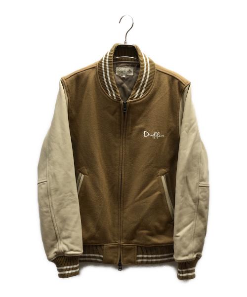 The Duffer of ST.George（ザ ダファーオブセントジョージ）The DUFFER of ST.GEORGE (ザ ダファーオブセントジョージ) スタジャン / DF-Q9-71189 ベージュ サイズ:XLの古着・服飾アイテム
