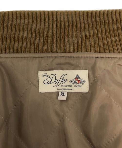 The Duffer of ST.George（ザ ダファーオブセントジョージ）The DUFFER of ST.GEORGE (ザ ダファーオブセントジョージ) スタジャン / DF-Q9-71189 ベージュ サイズ:XLの古着・服飾アイテム