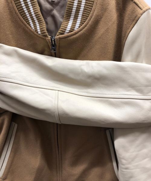 The Duffer of ST.George（ザ ダファーオブセントジョージ）The DUFFER of ST.GEORGE (ザ ダファーオブセントジョージ) スタジャン / DF-Q9-71189 ベージュ サイズ:XLの古着・服飾アイテム