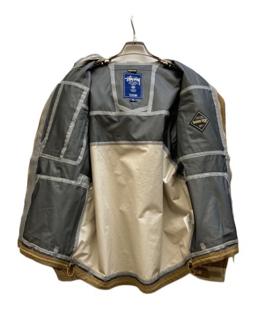 stussy（ステューシー）stussy (ステューシー) TACTICS FIELD JACKET GORE-TEX ベージュ サイズ:XLの古着・服飾アイテム