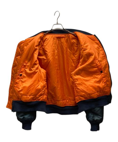 ALPHA（アルファ）ALPHA (アルファ) MA-1ジャケット ネイビー サイズ:XLの古着・服飾アイテム