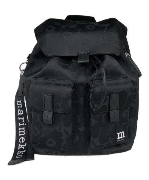 marimekko（マリメッコ）marimekko (マリメッコ) marimekko everything backpack ブラック 未使用品の古着・服飾アイテム