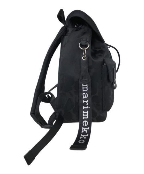 marimekko（マリメッコ）marimekko (マリメッコ) marimekko everything backpack ブラック 未使用品の古着・服飾アイテム