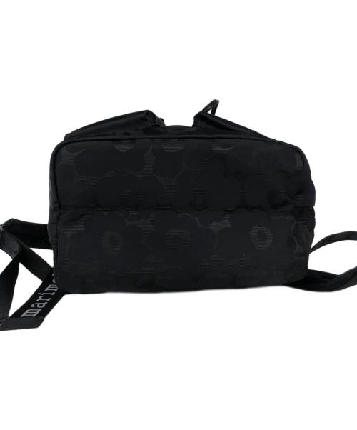 marimekko（マリメッコ）marimekko (マリメッコ) marimekko everything backpack ブラック 未使用品の古着・服飾アイテム