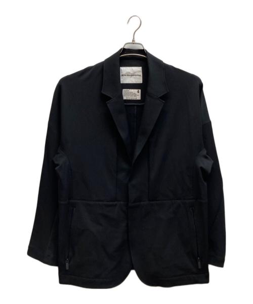 WHITE MOUNTAINEERING（ホワイトマウンテ二アニング）WHITE MOUNTAINEERING (ホワイトマウンテ二アニング) LAPEL JACKET ブラック サイズ:4の古着・服飾アイテム