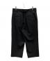 WHITE MOUNTAINEERING (ホワイトマウンテ二アニング) 2 TUCK PANTS ブラック サイズ:4：22000円