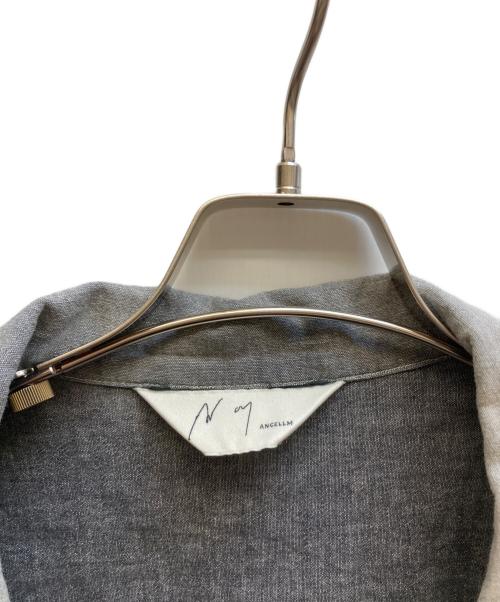 ANCELLM（アンセルム）ANCELLM (アンセルム) エイジングシャンブレーロングシャツ グレー サイズ:3の古着・服飾アイテム