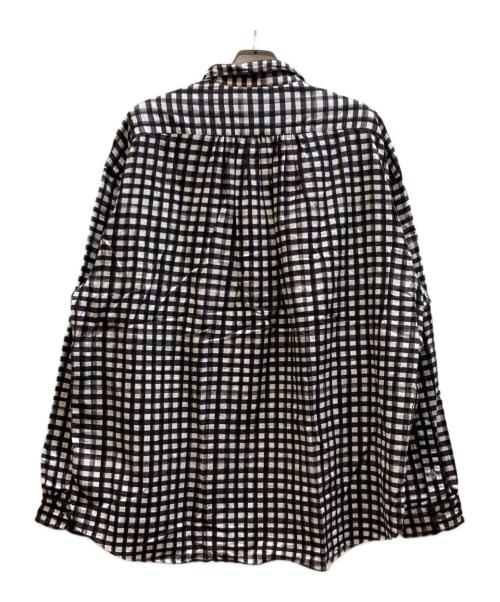 Porter Classic（ポータークラシック）Porter Classic (ポータークラシック) ROLL UPチェックシャツ ブラック サイズ:XLの古着・服飾アイテム