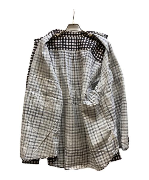 Porter Classic（ポータークラシック）Porter Classic (ポータークラシック) ROLL UPチェックシャツ ブラック サイズ:XLの古着・服飾アイテム