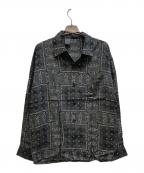 N.HOOLYWOODエヌ ハリウッド）の古着「EX.ALOHA LS SH」｜ブラック