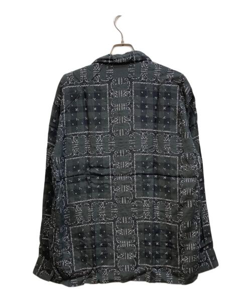 N.HOOLYWOOD（エヌ ハリウッド）N.HOOLYWOOD (エヌ ハリウッド) EX.ALOHA LS SH ブラック サイズ:42の古着・服飾アイテム