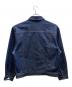 PRSN BLU (プリズンブルー) 650 デニム ウエスタン ジャケット インディゴ サイズ:3：12000円