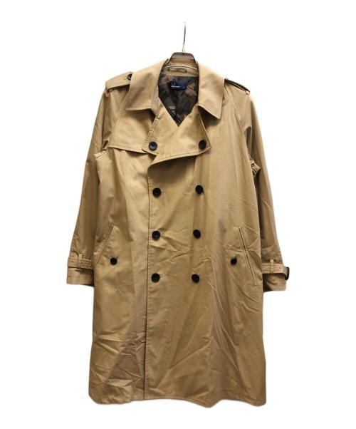FRED PERRY（フレッドペリー）FRED PERRY (フレッドペリー) トレンチコート/F2563 ベージュ サイズ:Sの古着・服飾アイテム