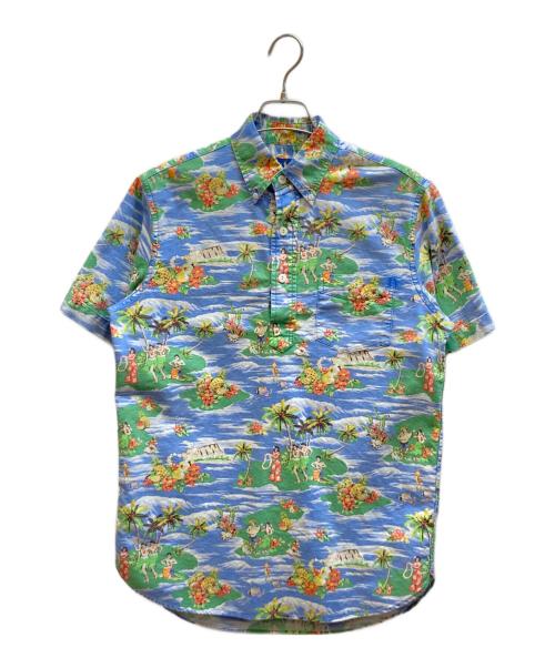 RALPH LAUREN（ラルフローレン）RALPH LAUREN (ラルフローレン) ハワイアンシャツ ブルー サイズ:Sの古着・服飾アイテム