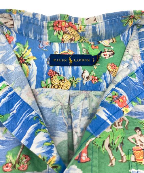 RALPH LAUREN（ラルフローレン）RALPH LAUREN (ラルフローレン) ハワイアンシャツ ブルー サイズ:Sの古着・服飾アイテム