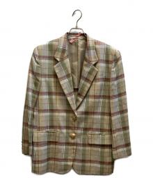 Burberry's（バーバリーズ）の古着「金釦テーラードジャケット/FJA80-261」｜ベージュ