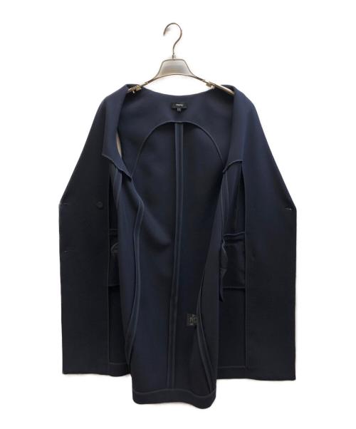 theory（セオリー）theory (セオリー) ロングジレ ベスト / 10-3102612 ネイビー サイズ:2の古着・服飾アイテム