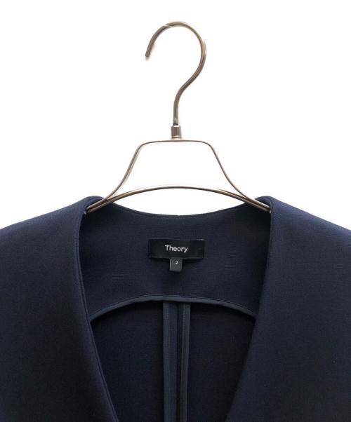 theory（セオリー）theory (セオリー) ロングジレ ベスト / 10-3102612 ネイビー サイズ:2の古着・服飾アイテム
