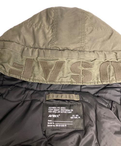 AVIREX（アヴィレックス）AVIREX (アヴィレックス) J-CWFSカスタムジャケット カーキ サイズ:Mの古着・服飾アイテム