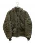 AVIREX（アヴィレックス）の古着「J-CWFSカスタムジャケット」｜カーキ
