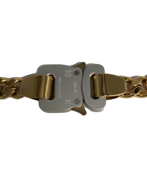 1017 ALYX 9SM（テンセブンティーン アリクス ナインエスエム）1017 ALYX 9SM (テンセブンティーン アリクス ナインエスエム) チェーンバックルチョーカーネックレス ゴールドカラー サイズ:-の古着・服飾アイテム