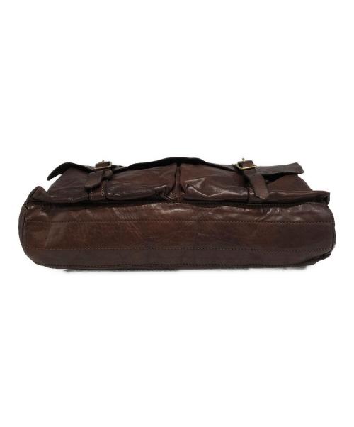 campomaggi（カンポマッジ）campomaggi (カンポマッジ) レザー2WAYバッグ ブラウンの古着・服飾アイテム