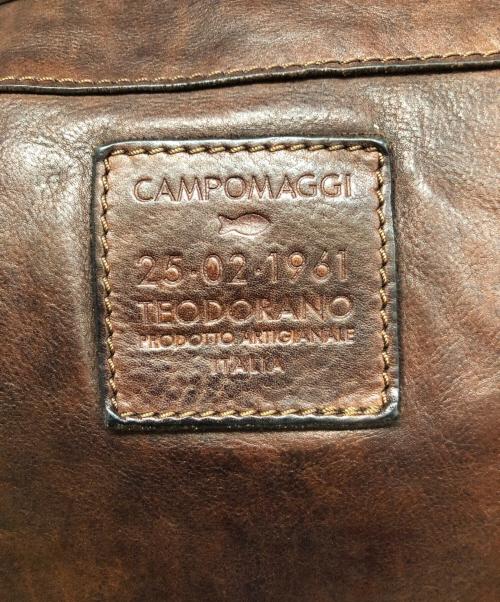campomaggi（カンポマッジ）campomaggi (カンポマッジ) レザー2WAYバッグ ブラウンの古着・服飾アイテム