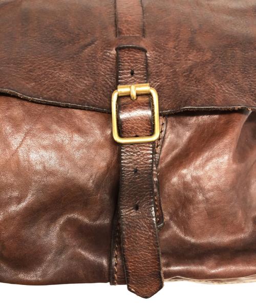 campomaggi（カンポマッジ）campomaggi (カンポマッジ) レザー2WAYバッグ ブラウンの古着・服飾アイテム