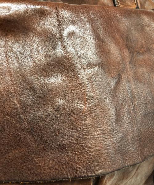 campomaggi（カンポマッジ）campomaggi (カンポマッジ) レザー2WAYバッグ ブラウンの古着・服飾アイテム