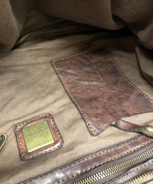 campomaggi（カンポマッジ）campomaggi (カンポマッジ) レザー2WAYバッグ ブラウンの古着・服飾アイテム