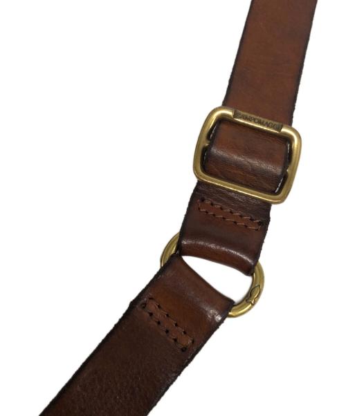 campomaggi（カンポマッジ）campomaggi (カンポマッジ) レザー2WAYバッグ ブラウンの古着・服飾アイテム