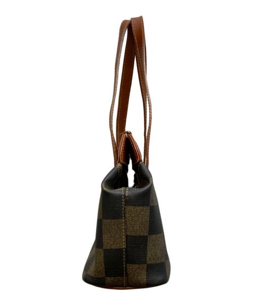 FENDI（フェンディ）FENDI (フェンディ) ペカン ハンドバッグ ブラウンの古着・服飾アイテム