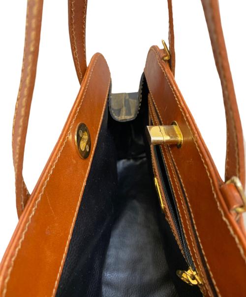 FENDI（フェンディ）FENDI (フェンディ) ペカン ハンドバッグ ブラウンの古着・服飾アイテム