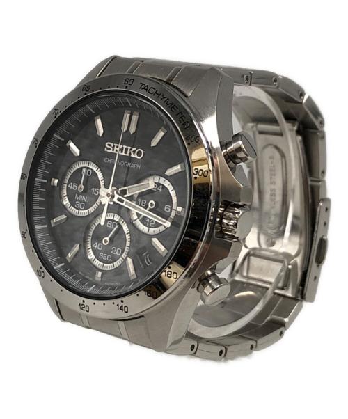 SEIKO（セイコー）SEIKO (セイコー) スピリット クロノグラフ ブラックの古着・服飾アイテム