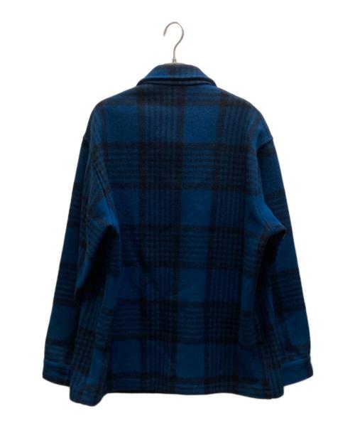PENDLETON（ペンドルトン）PENDLETON (ペンドルトン) 70'sウールシャツジャケット ネイビー サイズ:Lの古着・服飾アイテム