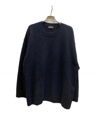 WIRROW / ウィロウ | 2023AW | Alpaca wool wide knit pullover プルオーバ―ニット | 1 | グレージュ | レディース WIRROW -Alpaca Wool Wide Knit Pullover, Knit Pants- | twelve blog