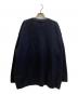 WIRROW (ウィロウ) Alpaca wool wide knit pullover ブラック サイズ:2：16000円