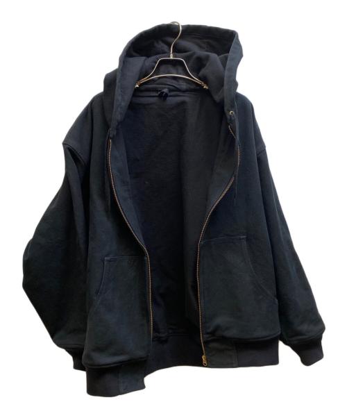 COMOLI（コモリ）COMOLI (コモリ) コットンダック ジップパーカ ブラック サイズ:2の古着・服飾アイテム