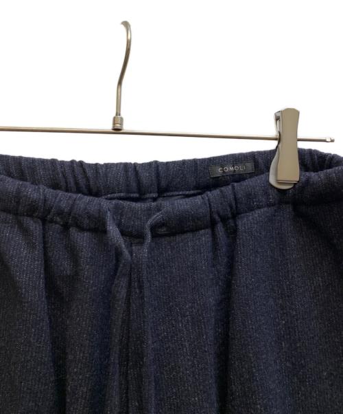 COMOLI（コモリ）COMOLI (コモリ) リファインウールドローストリングパンツ ブラック サイズ:1の古着・服飾アイテム
