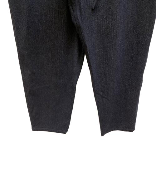 COMOLI（コモリ）COMOLI (コモリ) リファインウールドローストリングパンツ ブラック サイズ:1の古着・服飾アイテム