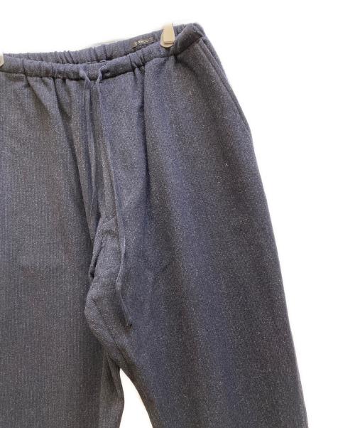 COMOLI（コモリ）COMOLI (コモリ) リファインウールドローストリングパンツ ブラック サイズ:1の古着・服飾アイテム