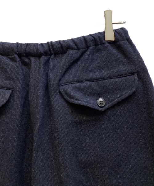 COMOLI（コモリ）COMOLI (コモリ) リファインウールドローストリングパンツ ブラック サイズ:1の古着・服飾アイテム