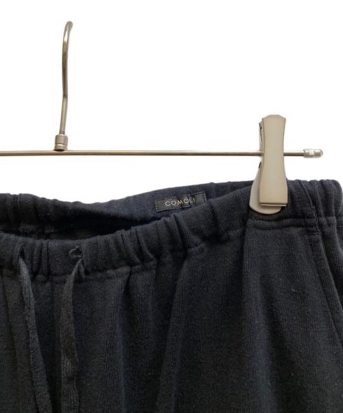 COMOLI（コモリ）COMOLI (コモリ) コットンジャージニータックパンツ ブラック サイズ:1の古着・服飾アイテム