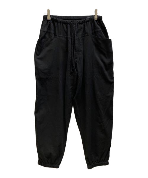 COMOLI（コモリ）COMOLI (コモリ) オックスドローストリングパンツ ブラック サイズ:1の古着・服飾アイテム