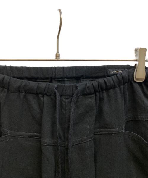 COMOLI（コモリ）COMOLI (コモリ) オックスドローストリングパンツ ブラック サイズ:1の古着・服飾アイテム